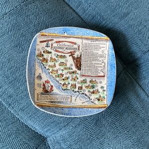 California missions dish